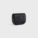 FOLCO CUIR TRIOMPHE IN SMOOTH CALFSKIN BLACK - Image 2